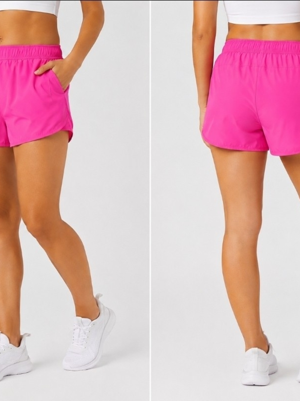 Athletic Works Bright Pink Women's Athletic Shorts